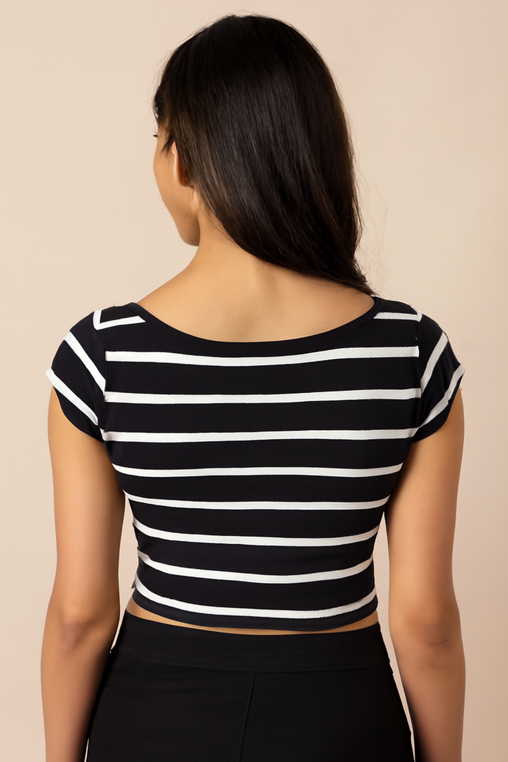 Casual Striped Women Top