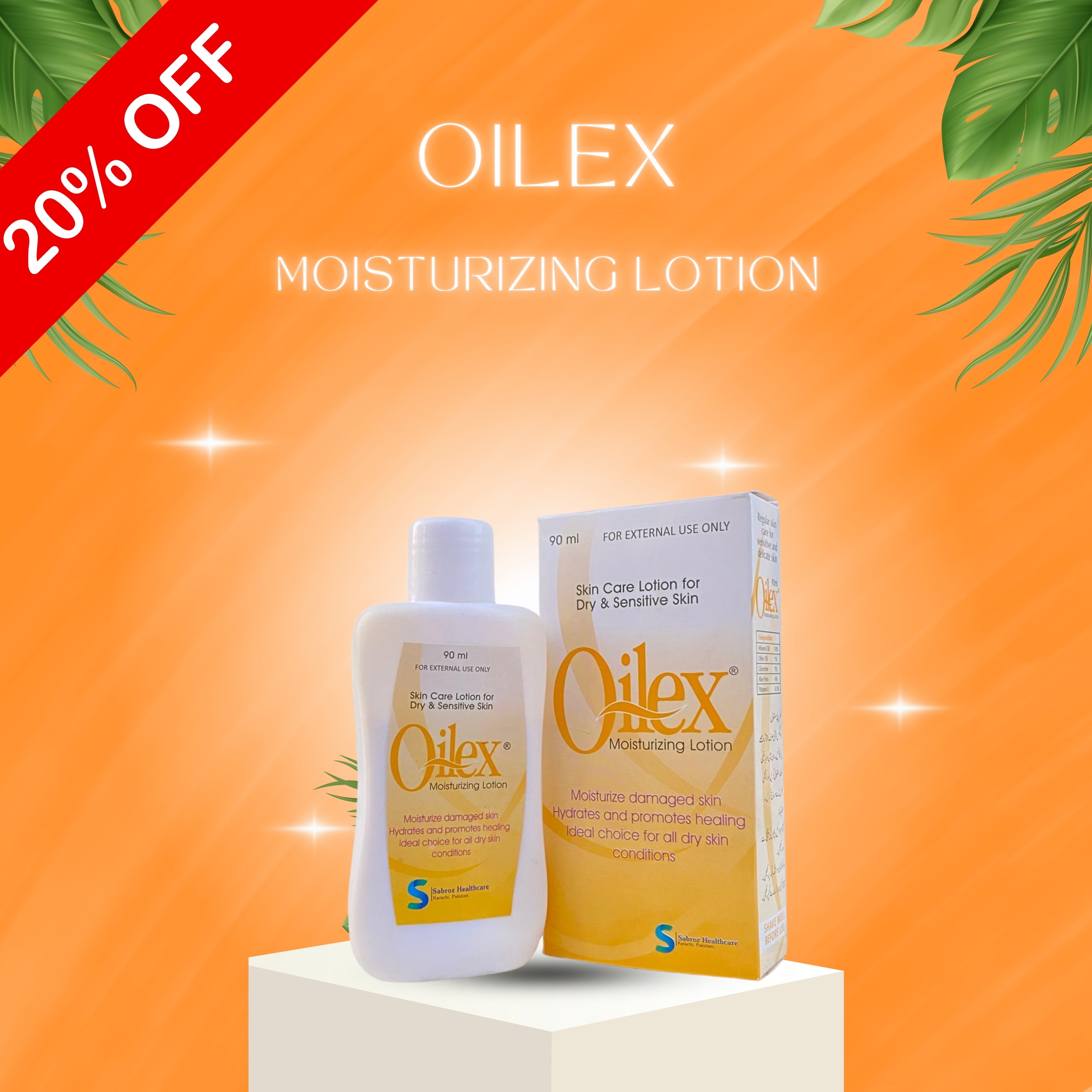 Oilex Moisturizing Lotion